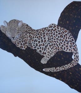 Leopard on the Wall